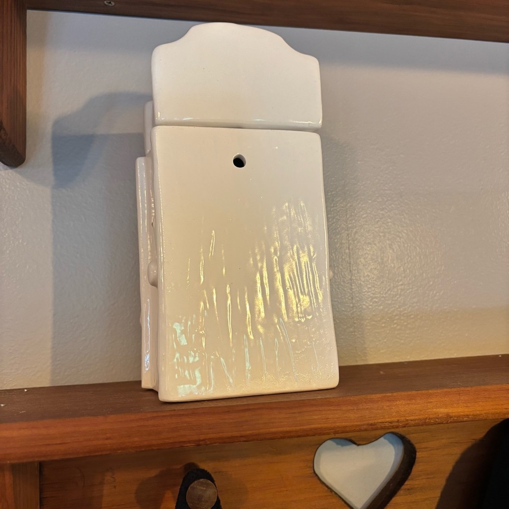 House of Webster Vintage Ceramic Cookie Jar or Wall Canister, Old Crank Phone - Picture 6 of 14